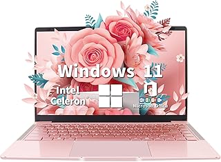 SERYUB 14 Inch Laptop, 6GB RAM 128G SSD Windows 11 Ultrabook, 1920x1080 Pixels, Intel Celeron J4105 Laptops（up to 2.5ghz） with 3900mAh Battery, Dual Wi-Fi, 2xUSB 3.0 Intel Celeron Quad Core PC