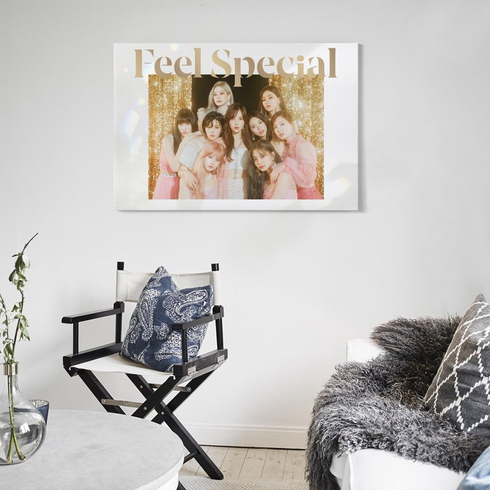 Amazon.co.jp: TWICE トゥワイス Feel Special Memb Cuteキャンバス