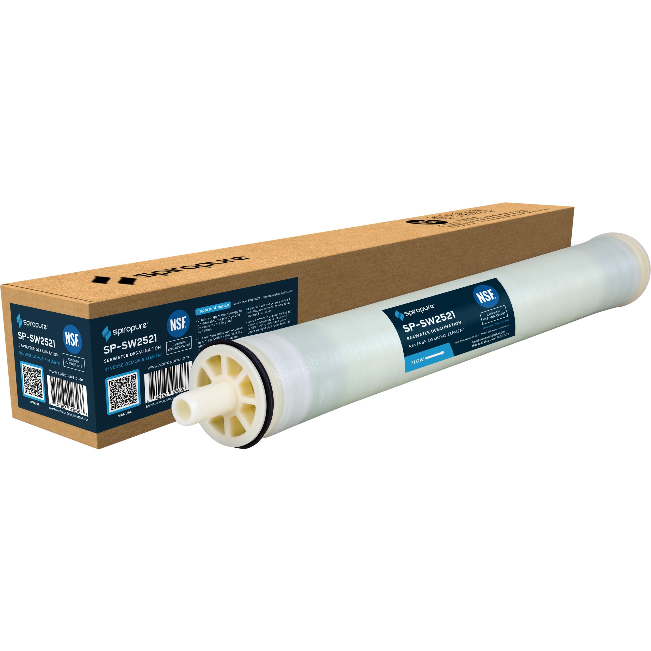 Amazon.com: SpiroPure SP-SW2521 NSF-Certified Commercial RO