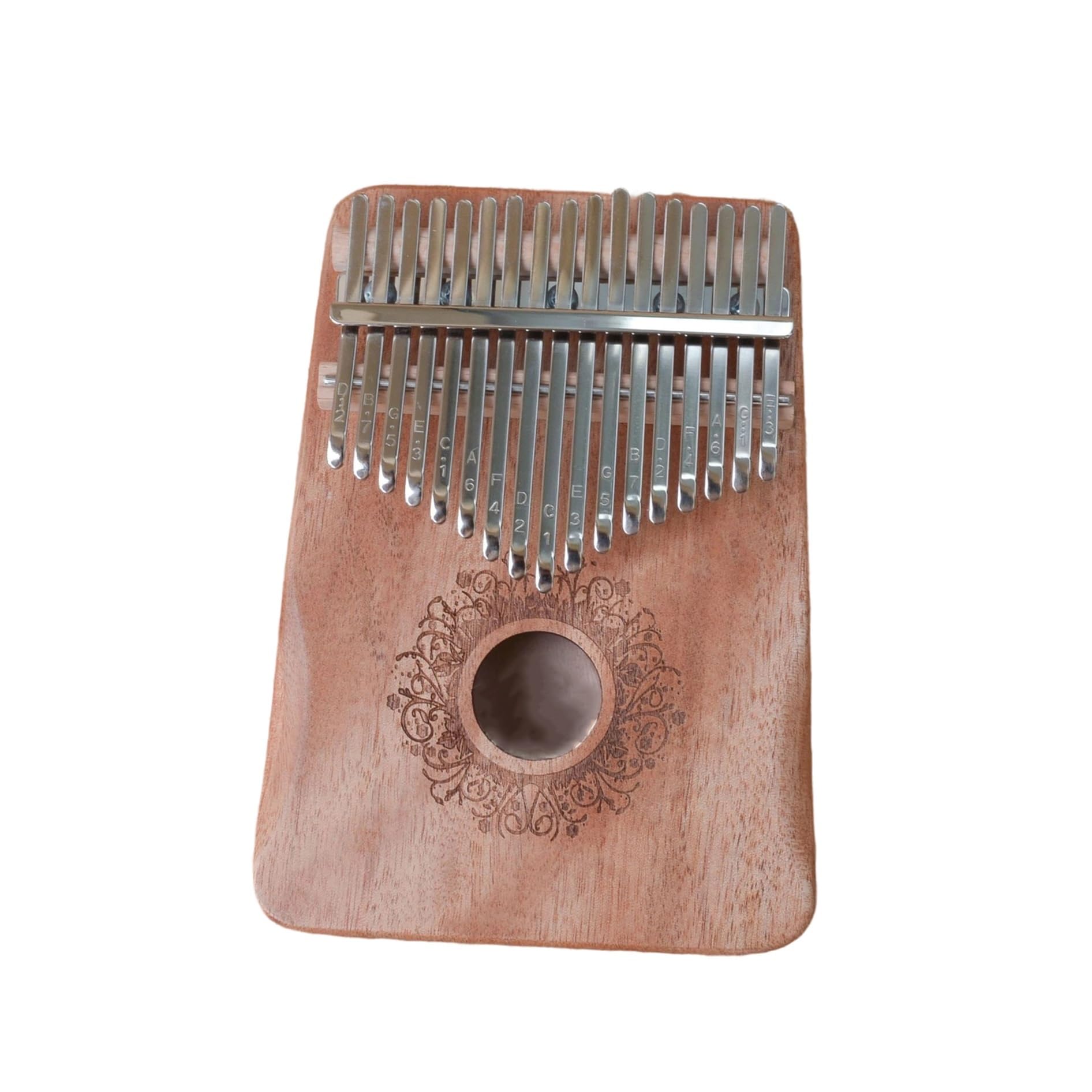Kalimba Thumb Piano 17 Tasti 21 Note Portatile Con Martello Per Accordatura Kalimba(4)