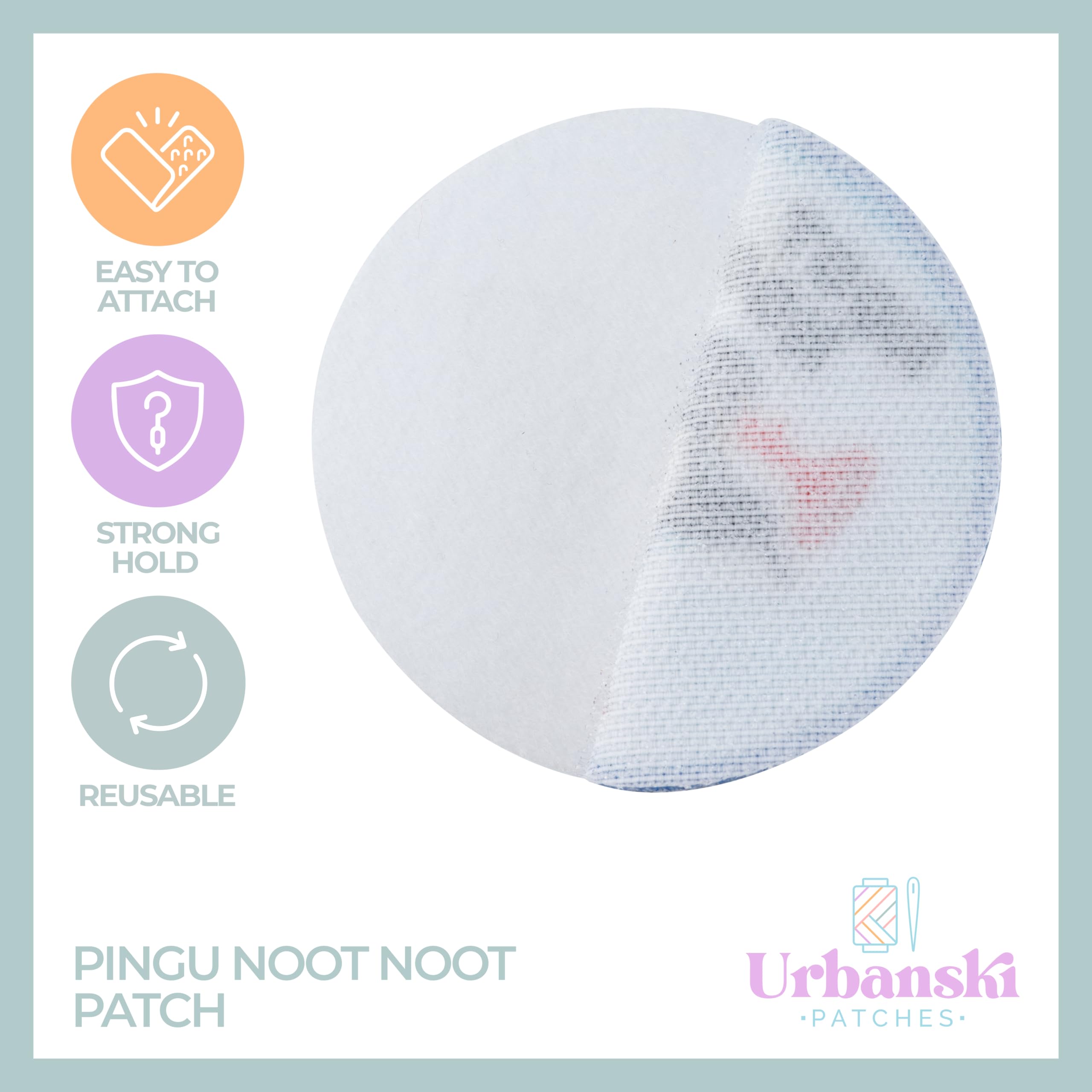 ANFUXT Klittenbandpatches patch klittenband grappige patches klittenband militaire witte gans toversticker met mes kledingaccessoires met klittenbandsluiting voor stickers badges, jassen, jeans