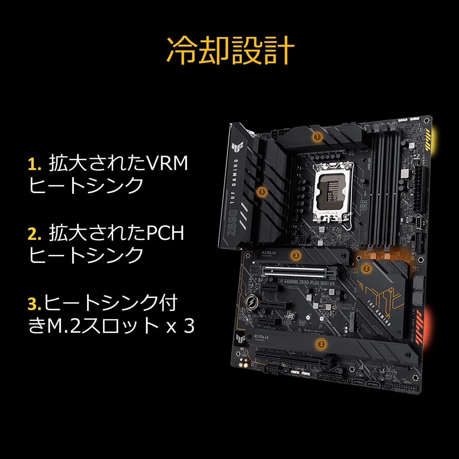 Amazon.co.jp: INTEL 第12世代CPU対応 Z690 ATXマザーボード TUF