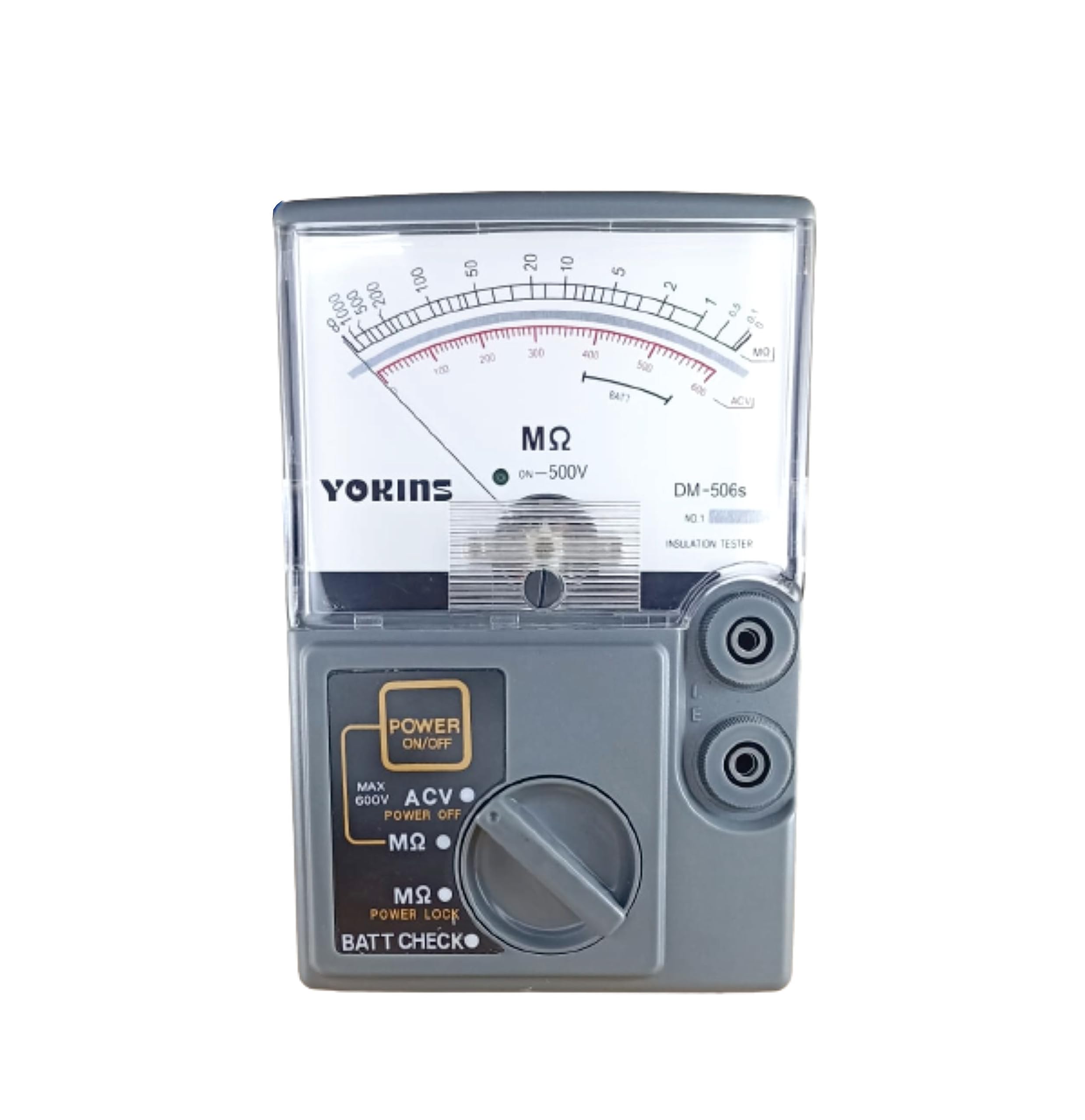 Yokins Analog Insulation tester Battery operated 500V 1000Mohms DM-506s with AC Voltage Test facility (B0CG5DC9XK) Amazon Price History, Amazon Price Tracker