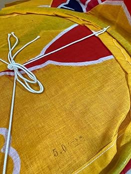 Amazon | 太郎鯉 出世御鯉織 鯉のぼり 赤/黄5m 目金属製 吹き流し5m