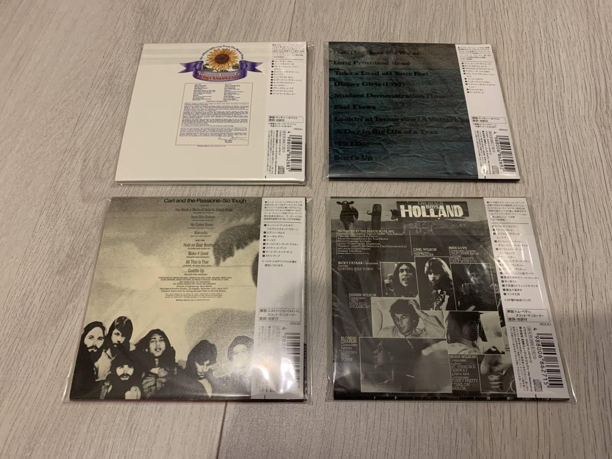 Amazon.co.jp: 紙ジャケット 4タイトル【国内盤・帯付】サンフラワー +