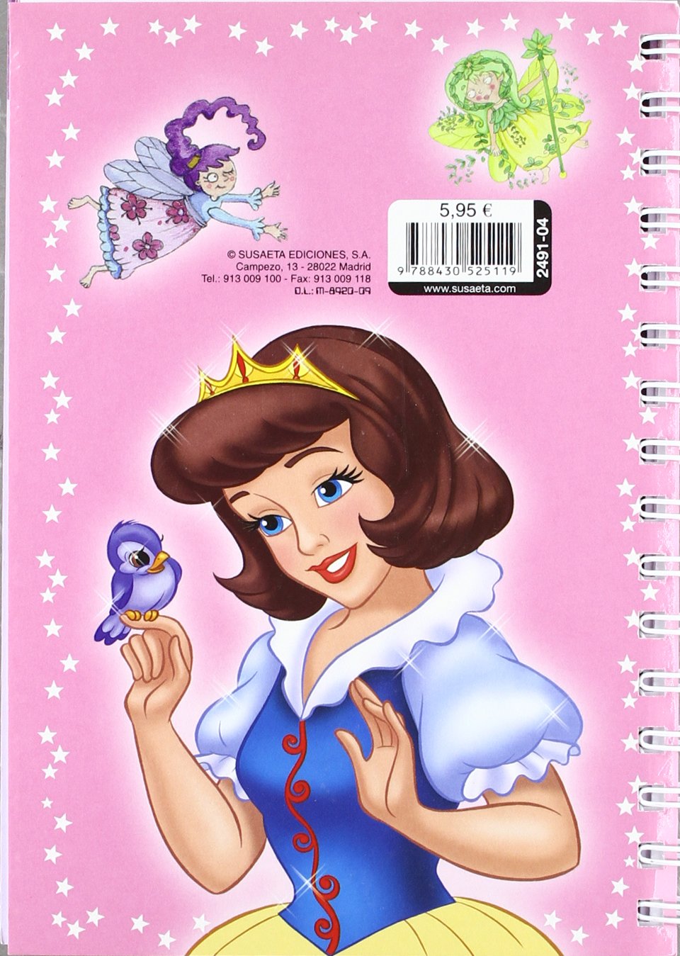 Agenda Escolar Permanente - Hadas y princesas (Agenda Hadas Y Princesas)