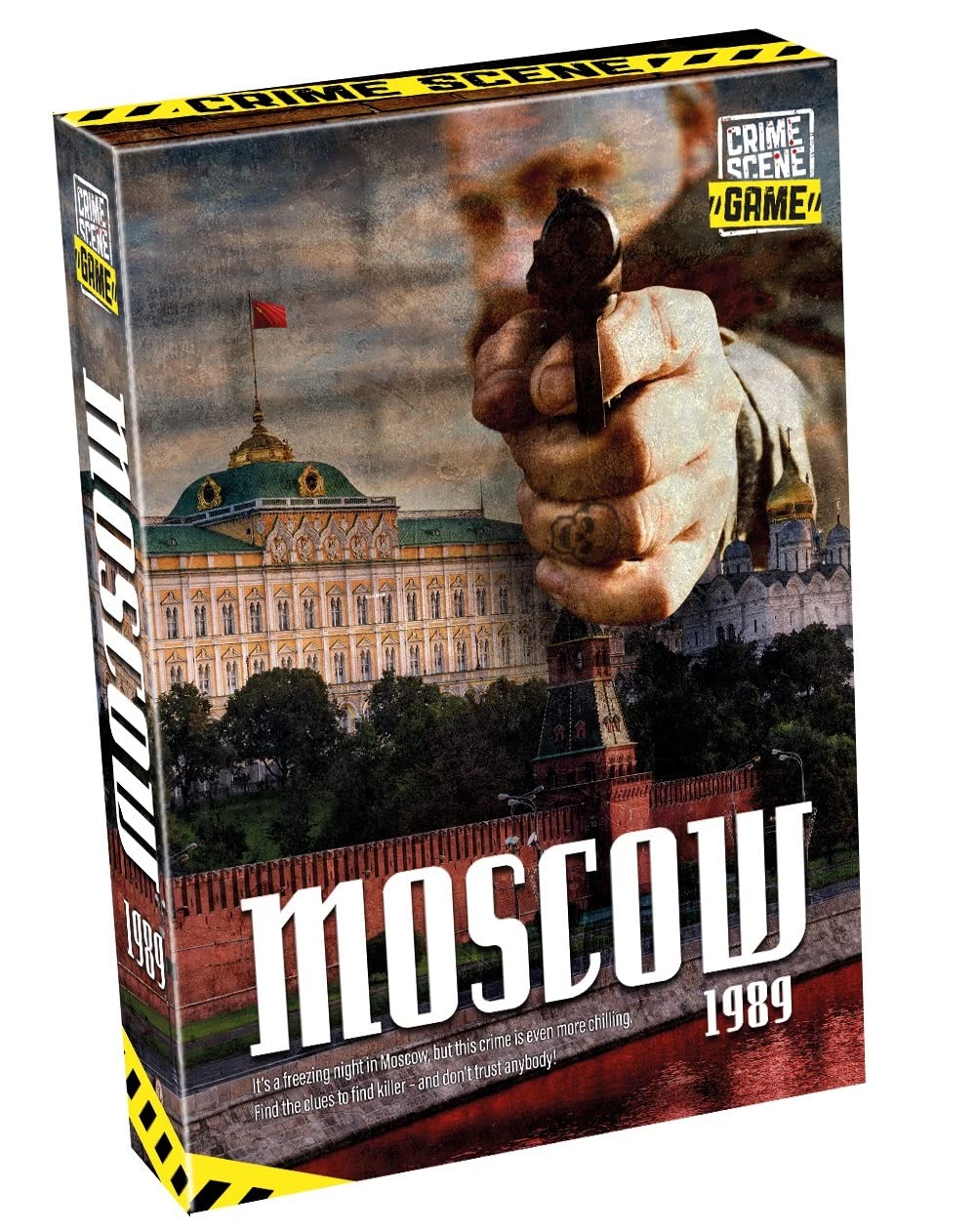 Tactic Games 58425 Crime Scene Moscow, Multicolor