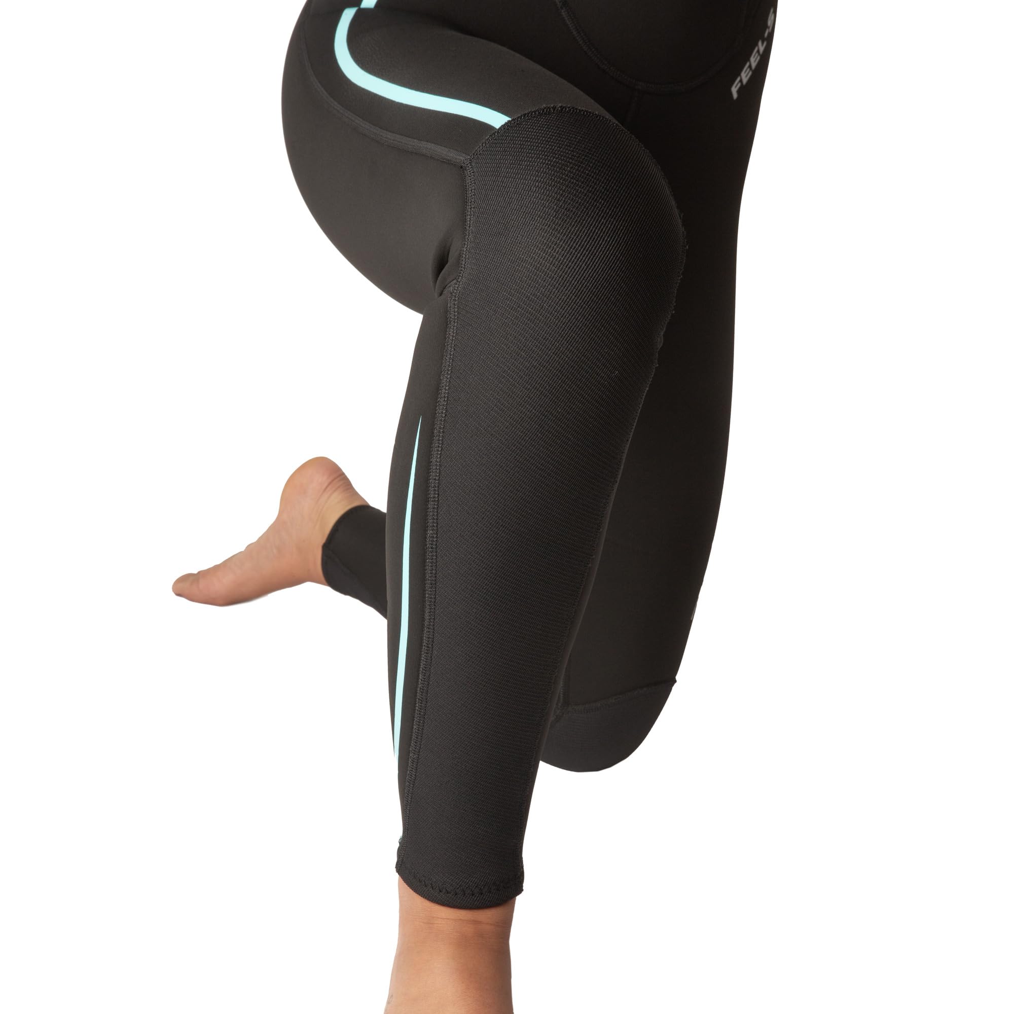 SEAC Feel-S Lady 3mm – Muta da donna in neoprene UltraStretch 3 mm, con cerniera posteriore YKK, cuciture Flatlock e ginocchiere rinforzate – Muta sub, snorkeling e freediving