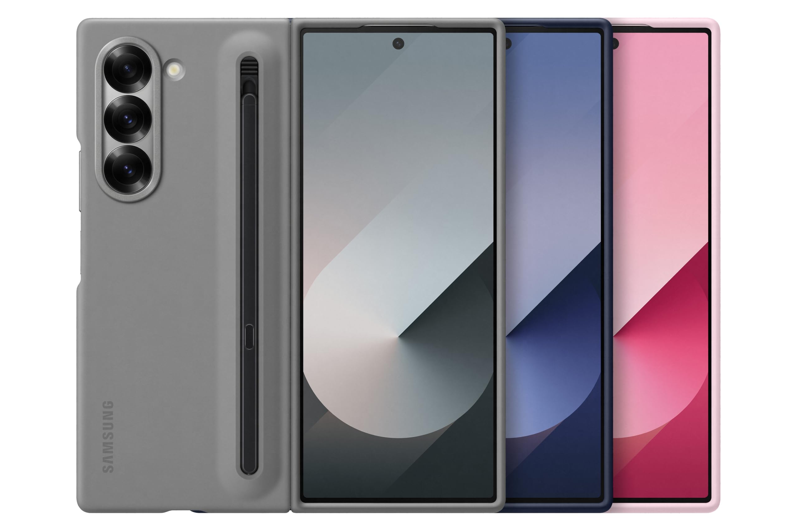 Samsung S Pen Case EF-OF95P für das Galaxy Z Fold6 | Smartphone Cover, Handy-Hülle inklusive S Pen und Ersatzspitzen, Schutz Case, stoßfest, Navy