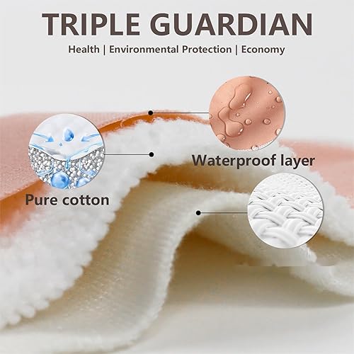 Miniatura 3 de Almohadillas orgánicas para lactancia materna, paquete de 6 almohadillas posparto reutilizables y lavables para lactancia materna y maternidad, con