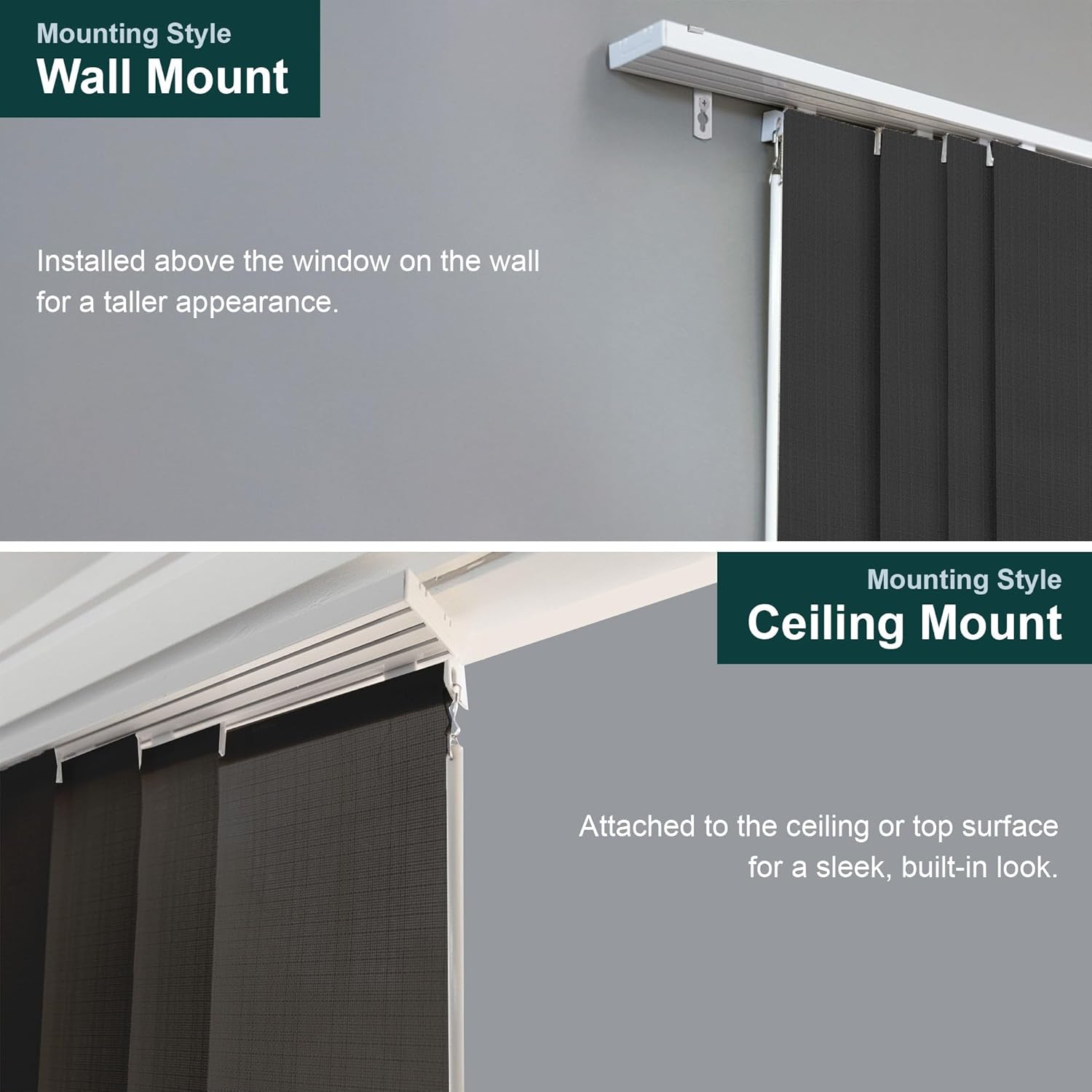 CHICOLOGY Privacy Light Filtering Fabric, Sliding Door Blinds, Room Divider,Vertical Blinds for Patio Doors, Sliding Glass Door Blinds, Ballroom Grey (Light Filtering), W:46-86 x H: Up to-96 inches CHICOLOGY Privacy Light Filtering Fabric, Sliding Door Blinds, Room Divider,Vertical Blinds for Patio Doors, Sliding Glass Door Blinds, Ballroom Grey (Light Filtering), W:46-86 x H: Up to-96 inches