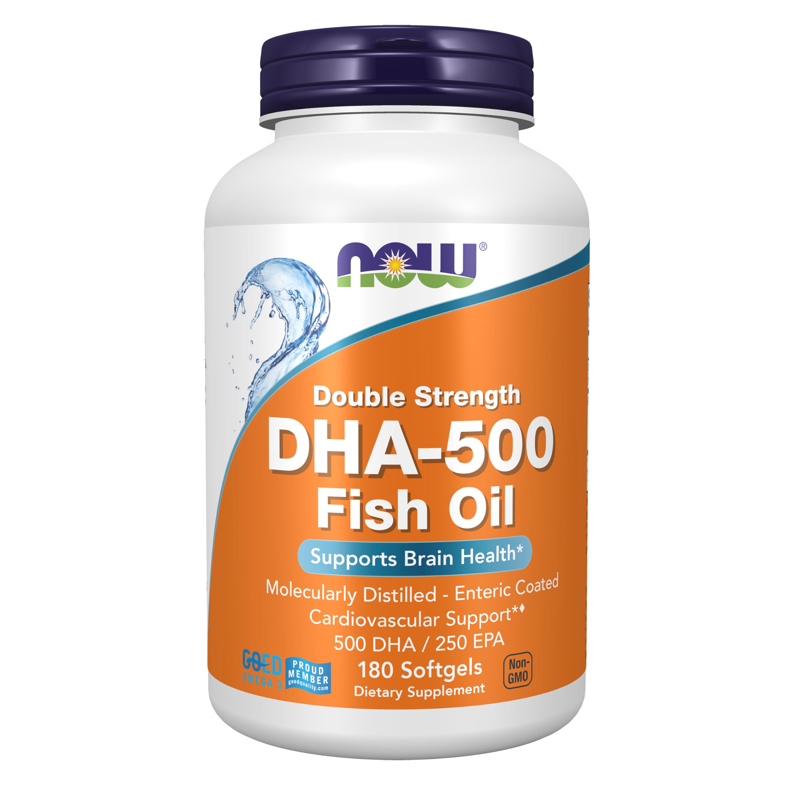 NOW Supplements, DHA-500 with 250 EPA, Molecularly Distilled, 90 Softgels — Amazon image 9