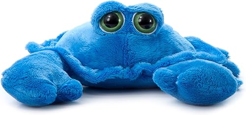 The Petting Zoo Animal de peluche de cangrejo, regalos para niños, animales del océano de ojo brillante, juguete de peluche de cangrejo azul de 9 The Petting Zoo Animal de peluche de cangrejo, regalos para niños, animales del océano de ojo brillante, juguete de peluche de cangrejo azul de 9