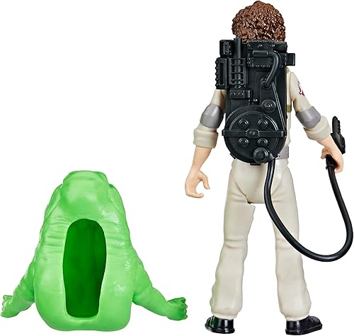 Miniatura 7 de Ghostbusters Fright Features Trevor Spengler Figura de acción con Ecto-Stretch Tech Slimer Ghost Toy Accessory, juguetes para niños a partir de 4