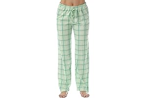 Lightweight Flannel Pajama Bottoms for Women