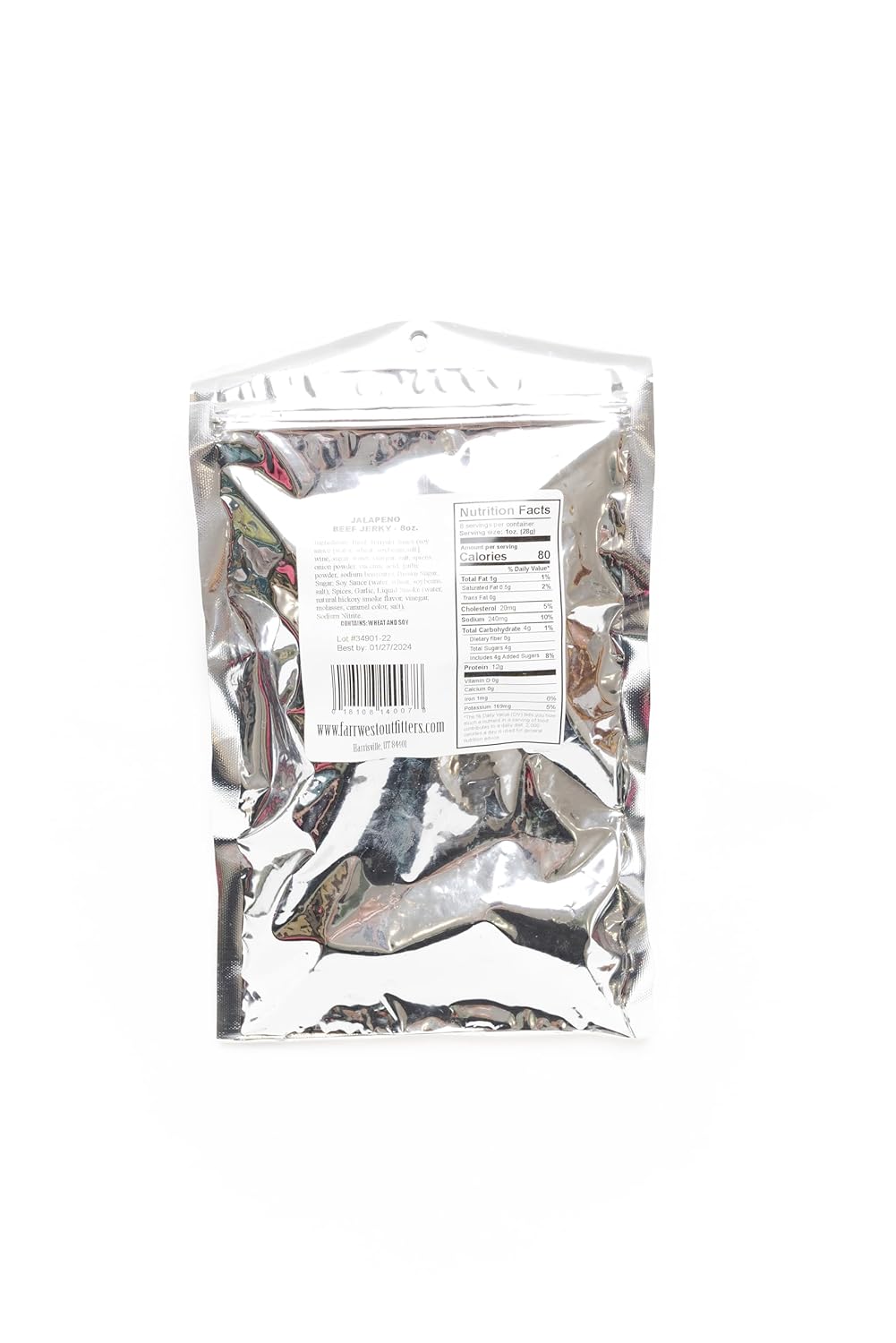 Farr West Outfitters Beef Jerky (8 OZ, Jalapeño)