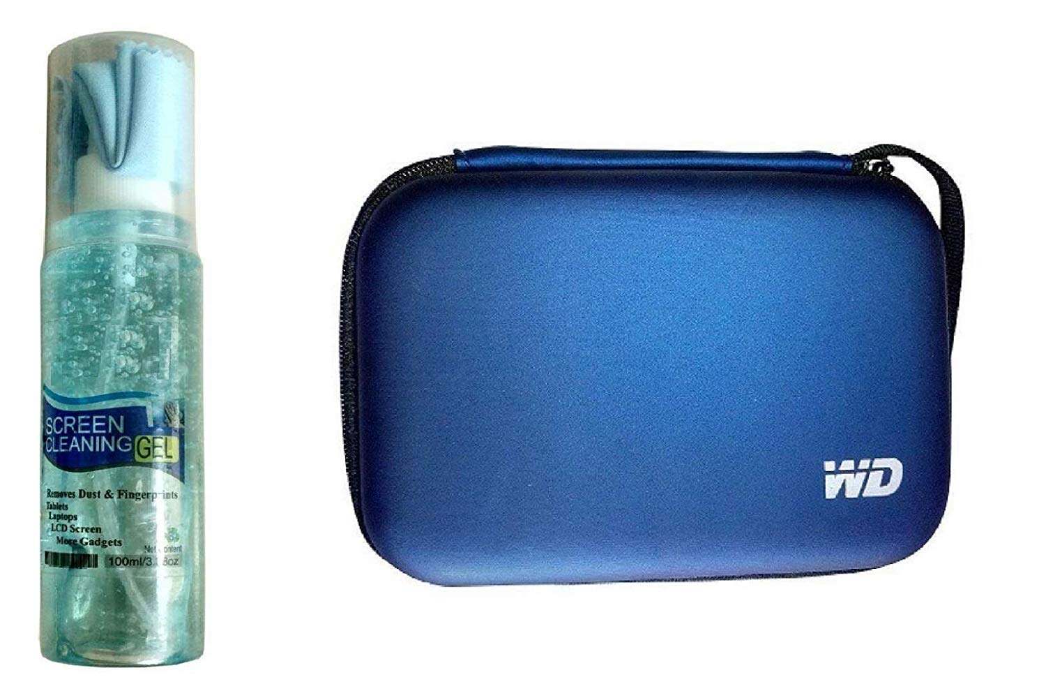 Black External Hard Drive Cover Case with 100 ml Cleaning Gel for Computers,Mobiles,Laptop Monitor Screen(2 Packs)-image-23