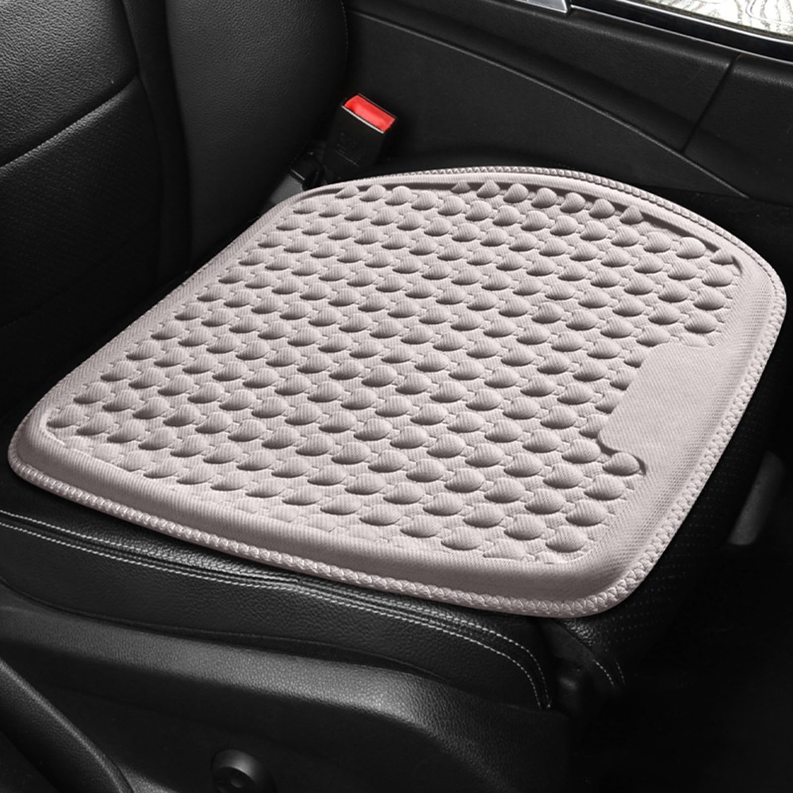 HHCVN Car Seat Cushion For Skoda Kamiq Monte Carlo (ab 2023) 2024 2025 2026, Comfortable Non Slip Breathable Honeycomb Gel Seat Car Accessories,C Galaxy Gray