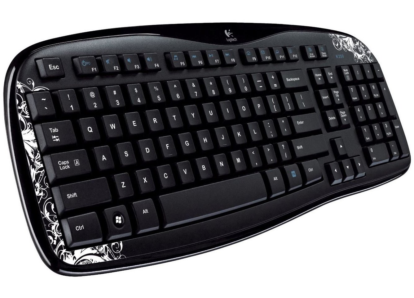 Logitech Bluetoothキーボード QWERTY Logitech K250 Bluetooth® Compact Keyboard | Logitech