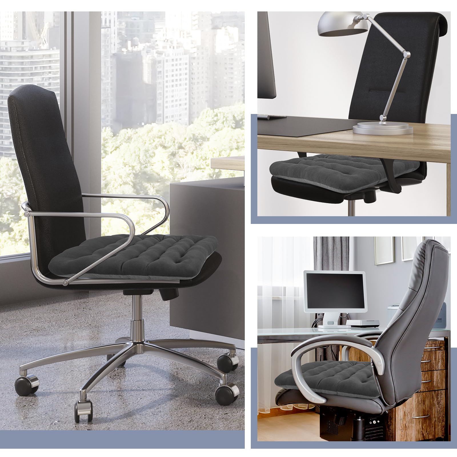 Couverture Originale Pour Chaise De Bureau Par SnuggleBack; Confortable Et Confortable Pour Chaise De Bureau Se