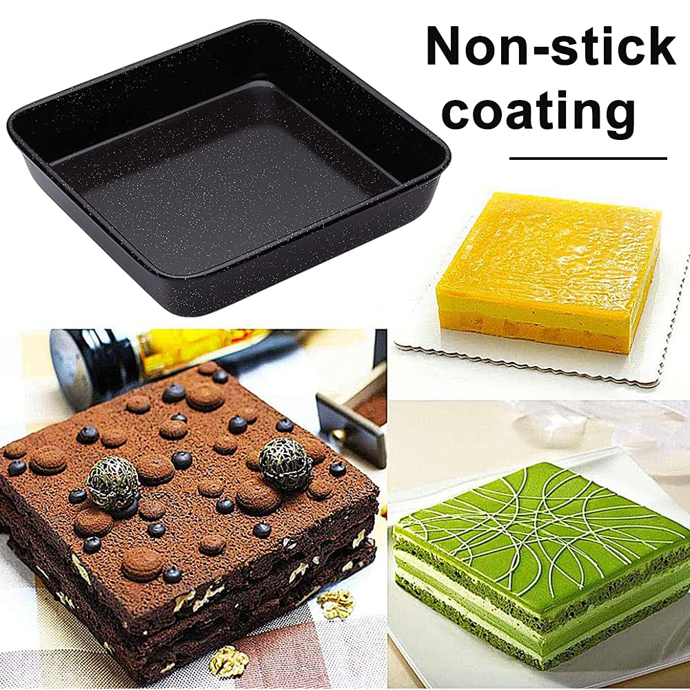 Plat Cuisson Acier Inoxydable Plat à Gratin Rectangulaire Homikit 27x21cm - Antiadhésif Inox 8cm De Profondeur Moule Lasagnes Anti-adhésif