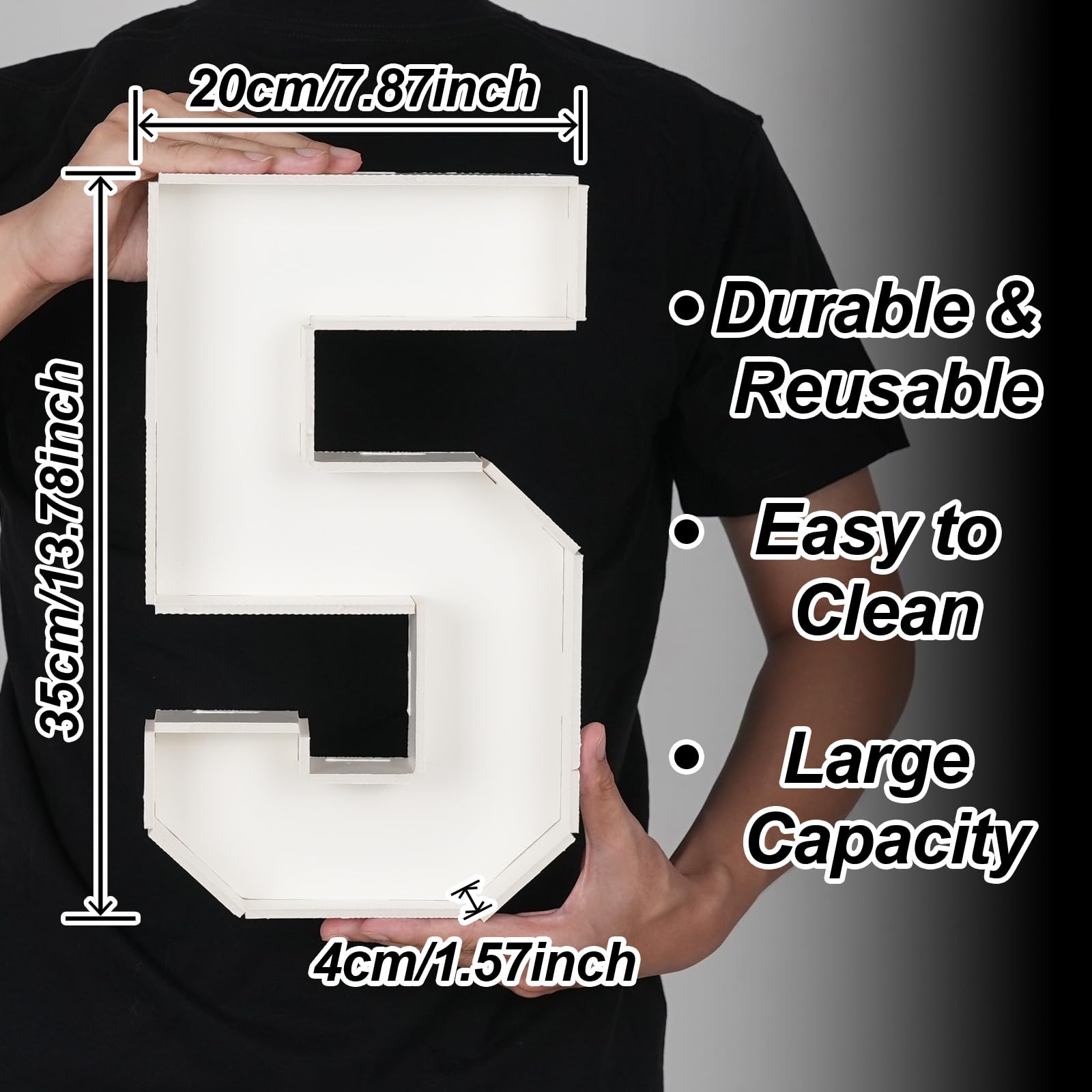 HILAVO Cardboard Number for Charcuterie, 13.7