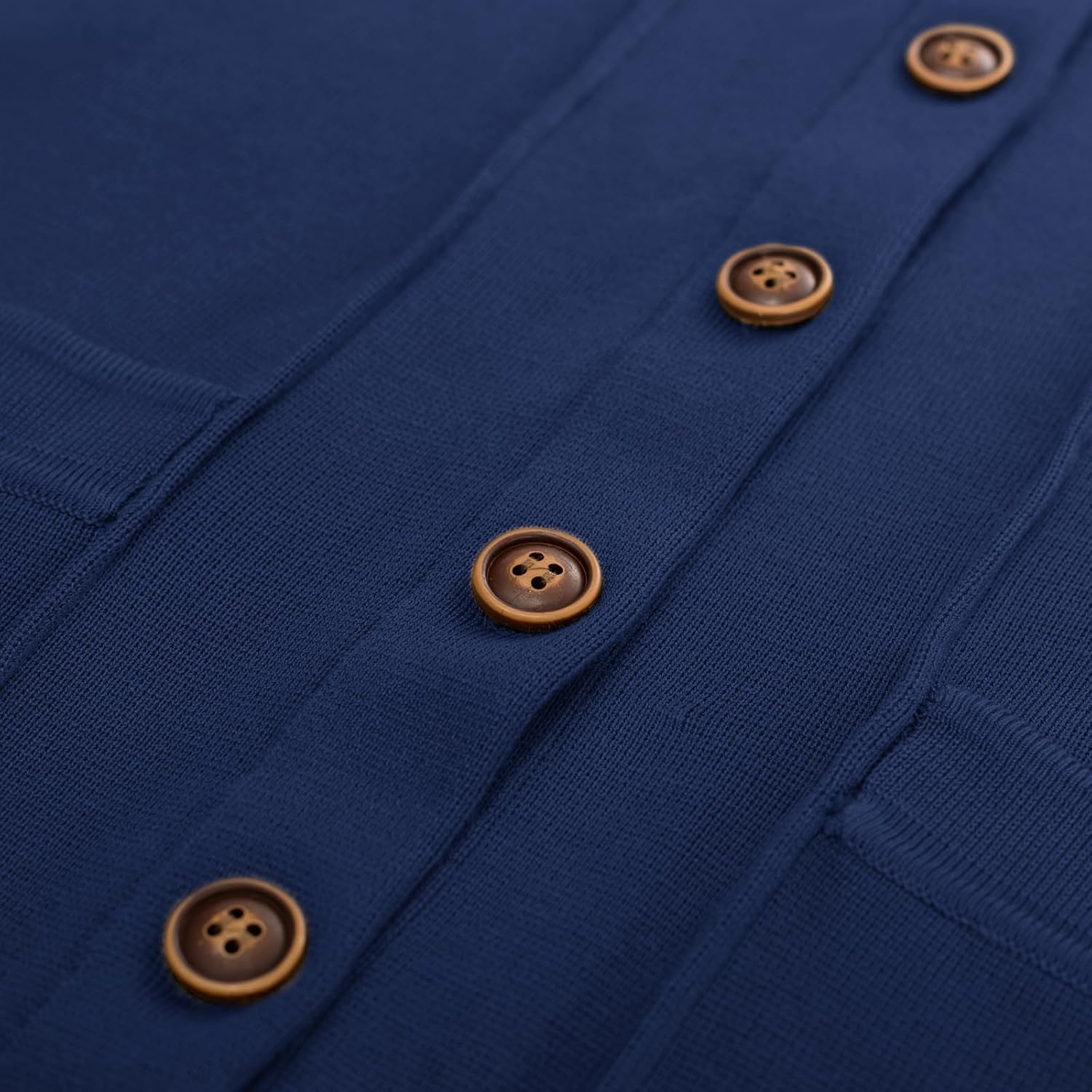 GRACE KARIN Women Casual Cardigan Knit Button Down Jacket Long Sleeve Sweater Blazer with Pockets - Image 5