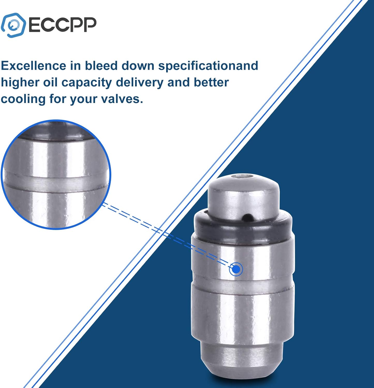 ECCPP Engine Hydraulic Lifter Fit for 1995-2005 for Chrysler Sebring, 1995-2000 for Dodge Avenger Set of 24