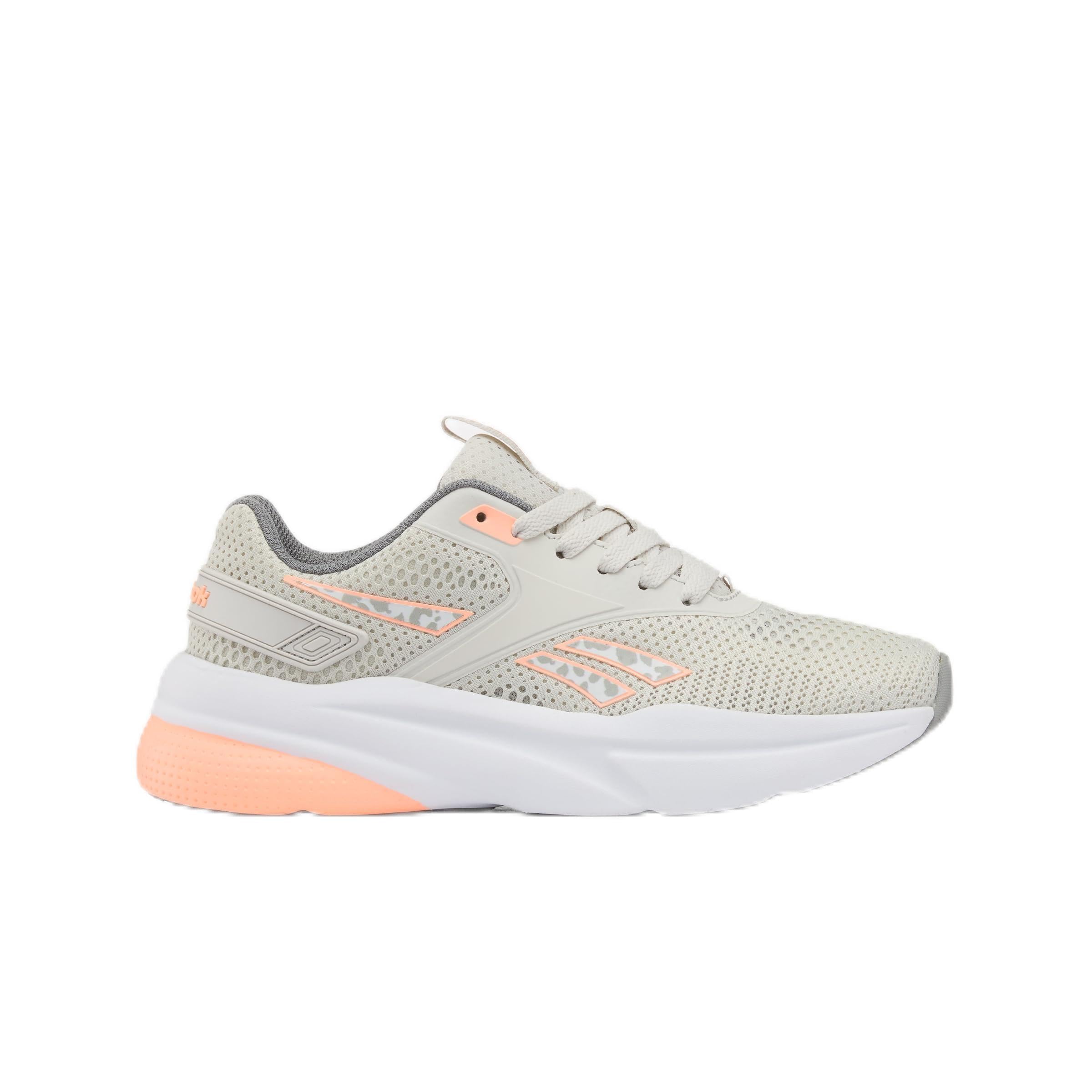 Reebok Women's Relora Trainers, Soft Grey/Future Peach/White, 40 EU
