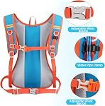 Hydration Backpack Pack with 2L Water Bladder Lightweight Running Vest Bag for Hiking Cycling Climbing Jogging