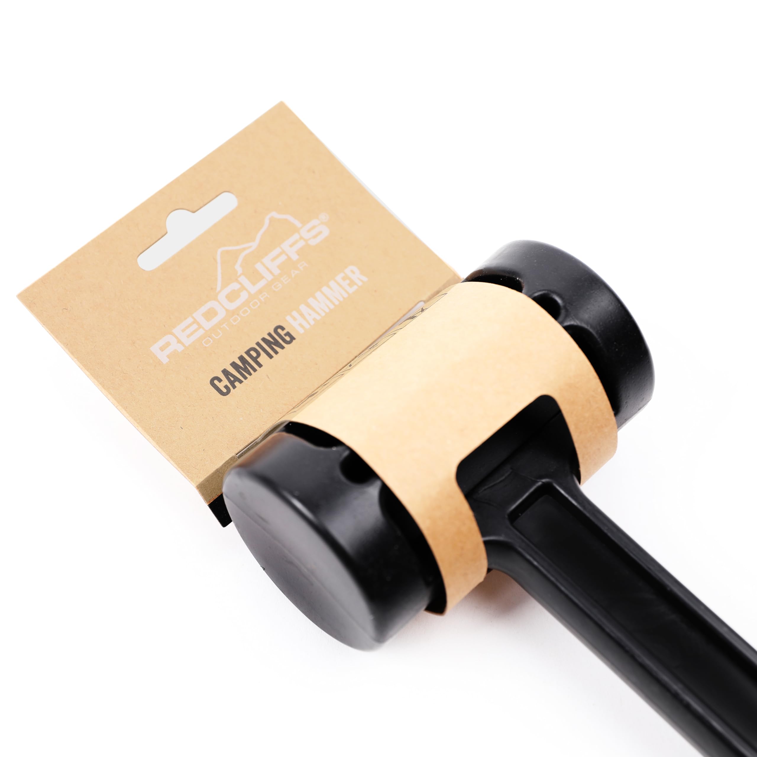 Marteau de camping de qualité supérieure - Marteau robuste, léger et fiable pour la construction de tente et une utilisation en plein air, accessoire de camping idéal pour les amateurs de camping et