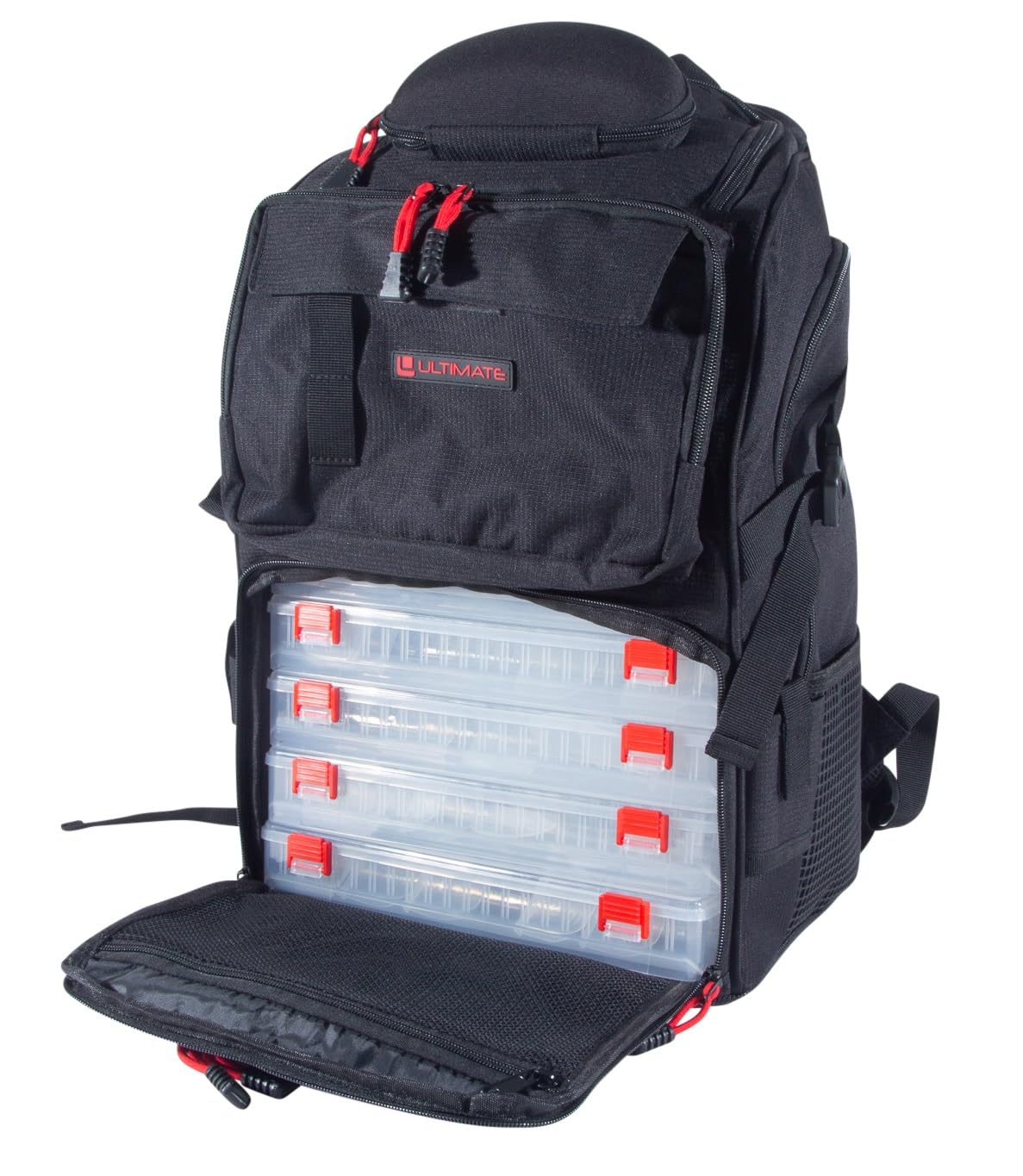 Ultimate Tactic Backpack (Inkl. 5 Tackleboxen!) - Angelrucksack