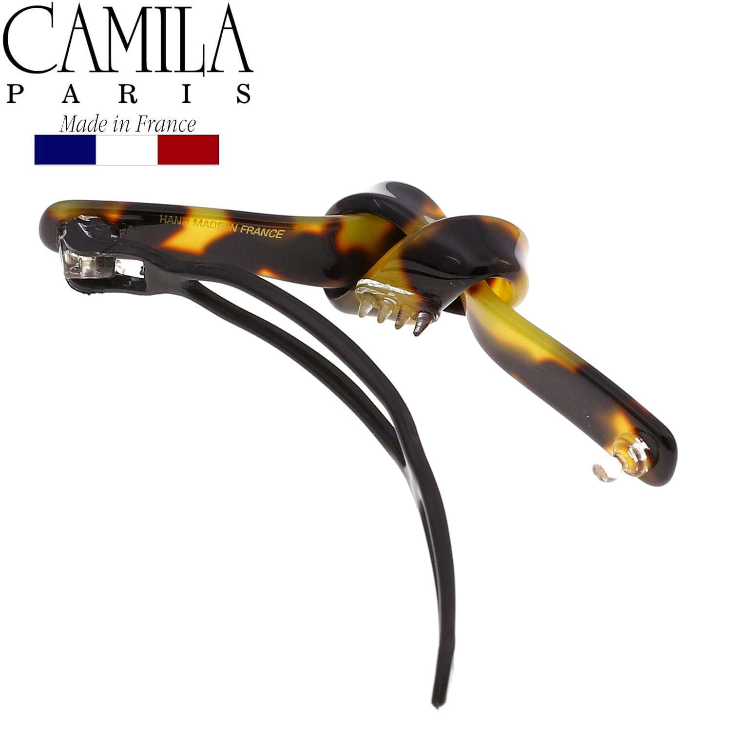 Camila Paris CP2801 French Hair Barrette Clip for Girls, Handmade, Tokyo, Metal-Free Closure Strong Hold Grip Hair Clips for Women, No Slip and Durable Styling Girls Hair Accessories, Made in France - Image 7