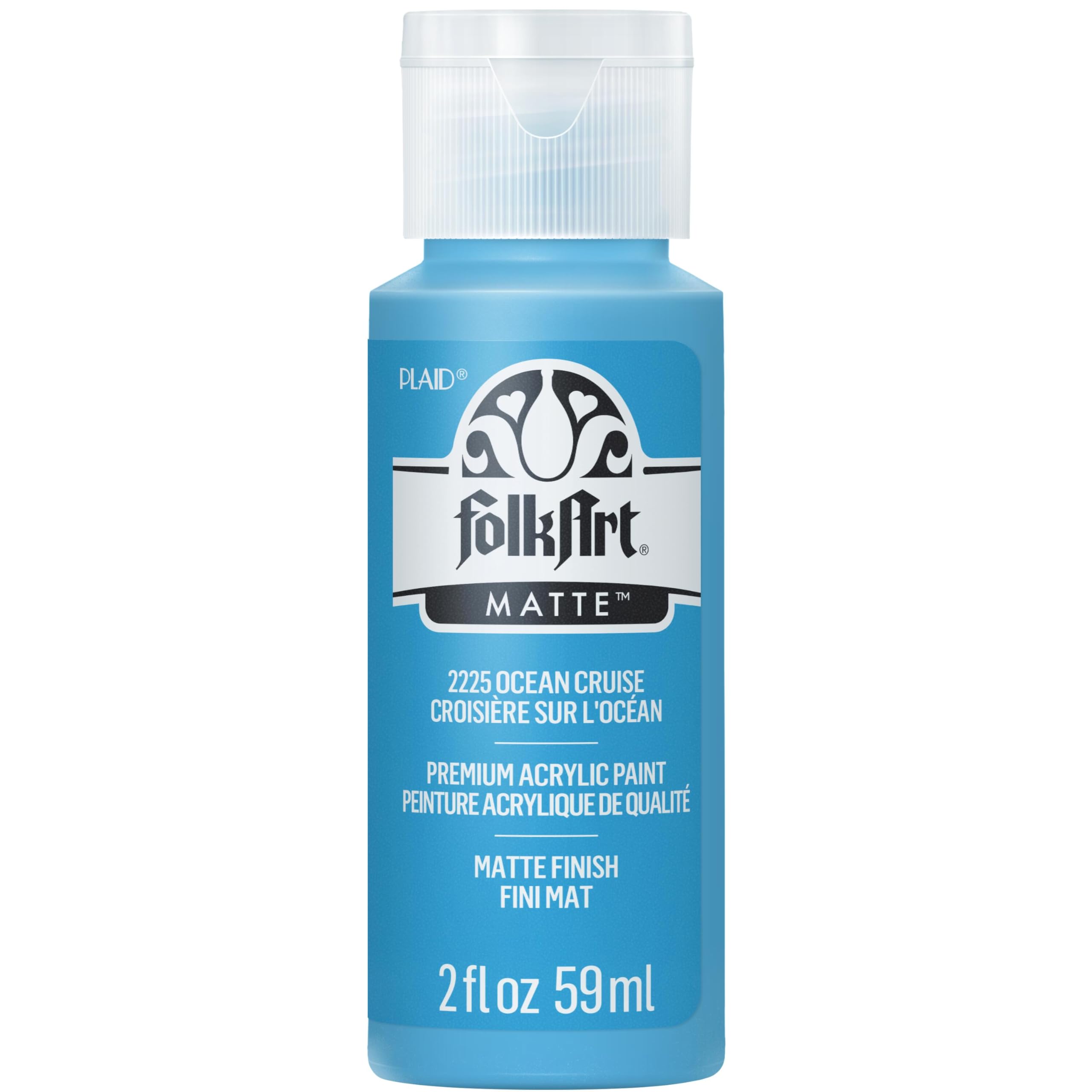 FolkArt Acrylic Paint in Assorted Colors (2 oz), 2225, Ocean Cruise