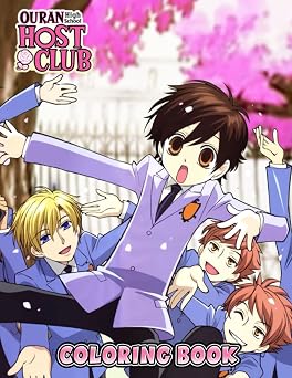 Ouran High School Host Club Amazing gift for All Ages and Fans with High Quality Image. 30+ GIANT Great Pages with Premium Quality Images.