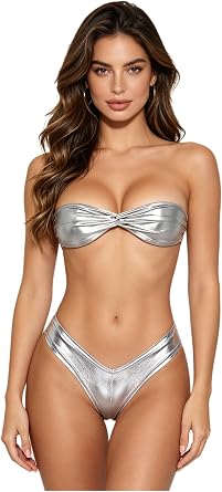 ranrann Women Micro Mini Bikinis Extreme Swimwear Beachwear Bathing Suit 2 Pieces Lingerie Set Clubwear