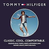 Vista 2 de Tommy Hilfiger Boys' Long Sleeve Woven Button-Down Shirt