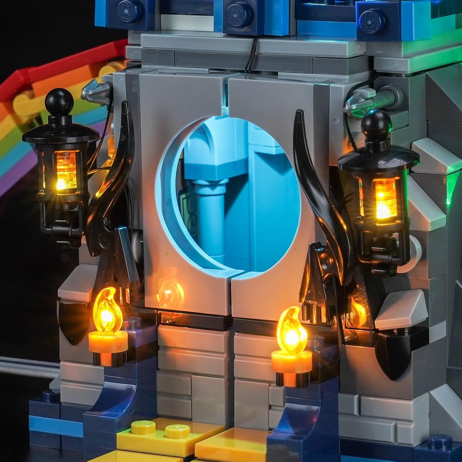 LED Lighting Compatible with Lego Emerald City & Kiamo Ko Castle 75689 - JUST Lights,Light Kit Compatible with Lego Wicked 75689,Model NOT Included