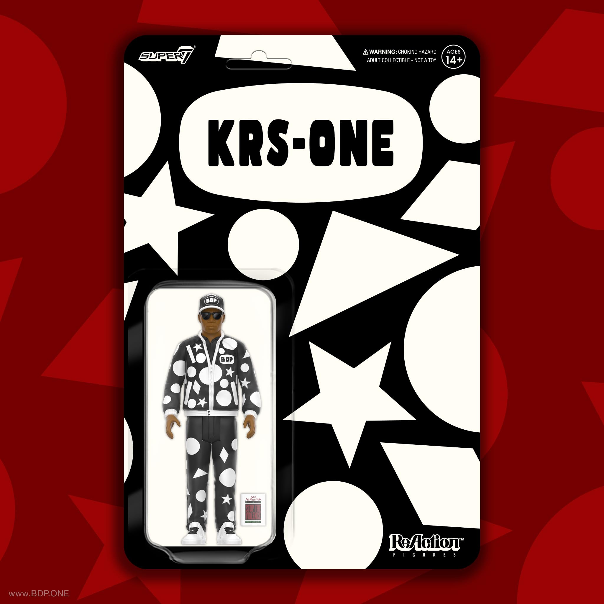 Amazon.com: Super7 KRS-One (Self Destruction) - 3.75