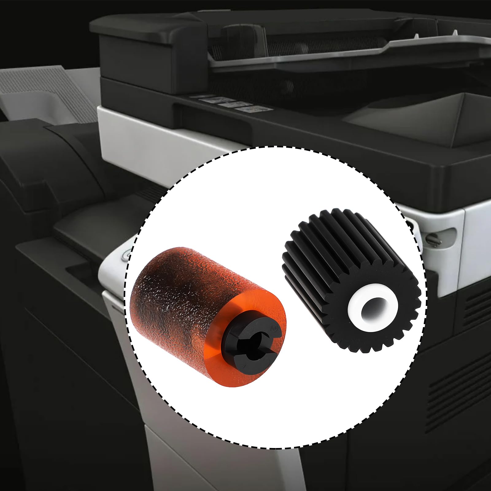 Create idea 1Set Rullo Di Prelievo E Alimentazione A00J563600 A5C1562200 Compatibile Con Konica Minolta Bizhub 554e C220 C224 C224e C280 C284 C360
