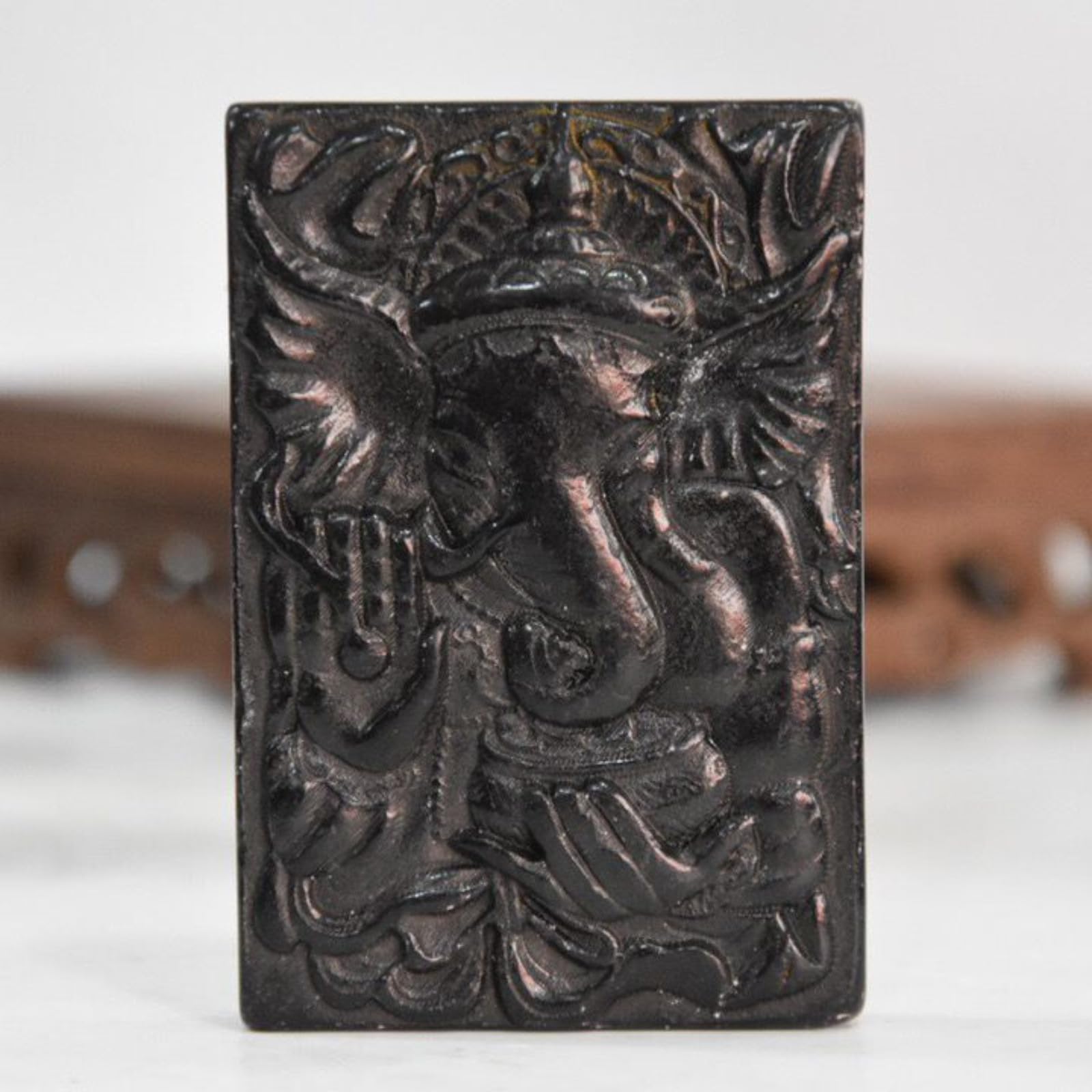 Météorite Hongshan culture sculpture rituelle 8 cm idée cadeau pour passionné d'histoire