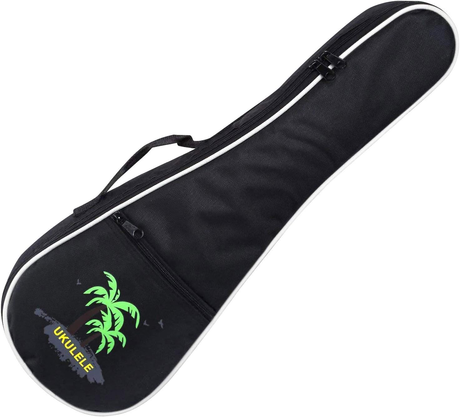 CAHAYA Ukulele Bag Soprano Padded Strap Carry Case 21 inch Carrying Bag