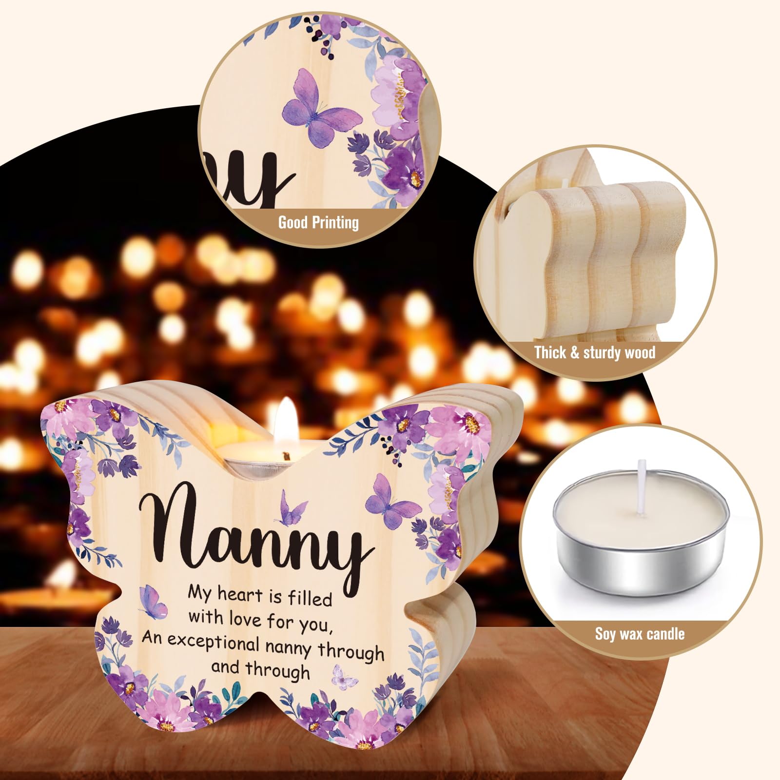 Regalo personalizzato per la tata, festa della mamma, questa tata appartiene alla stampa, regali per la nonna, Nana, compleanno, da nipoti / nipoti - Italia