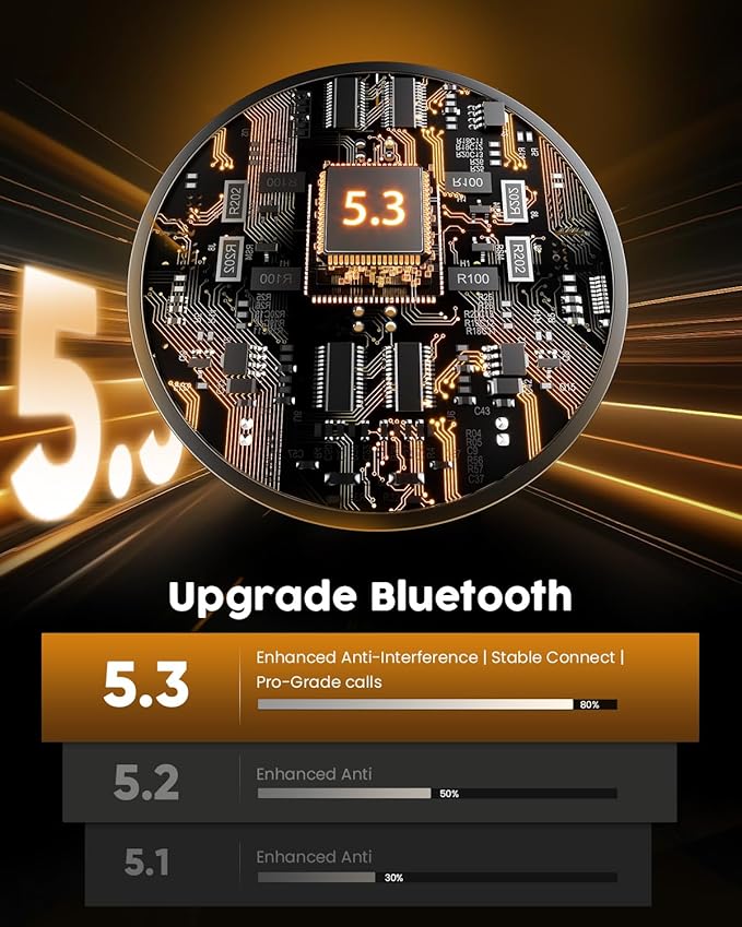 Auriculares Bluetooth Trucker con Base de Carga y Micrófono miniatura 9