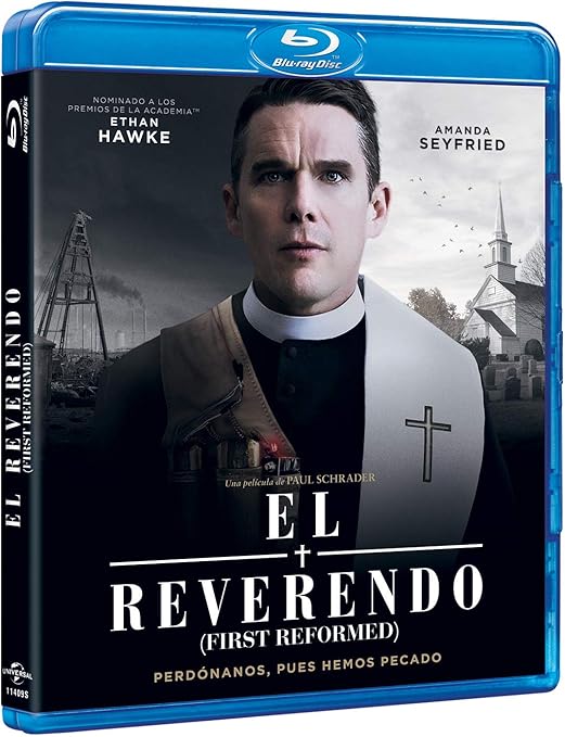 El Reverendo: First Reformed (+ BD) [Blu-ray]: Amazon.es: Ethan Hawke, Amanda Seyfried, Cedric the Entertainer, Victoria Hill, Philip Ettinger, Paul Schrader, Ethan Hawke, Amanda Seyfried, Killer Films, Fibonacci Films, Arclight Films: Películas