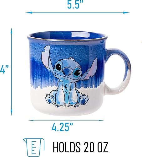 Vista 118 de Silver Buffalo Yellowstone Dutton Ranch Montana - Taza de cerámica de campamento con esmalte reactivo, 20 onzas