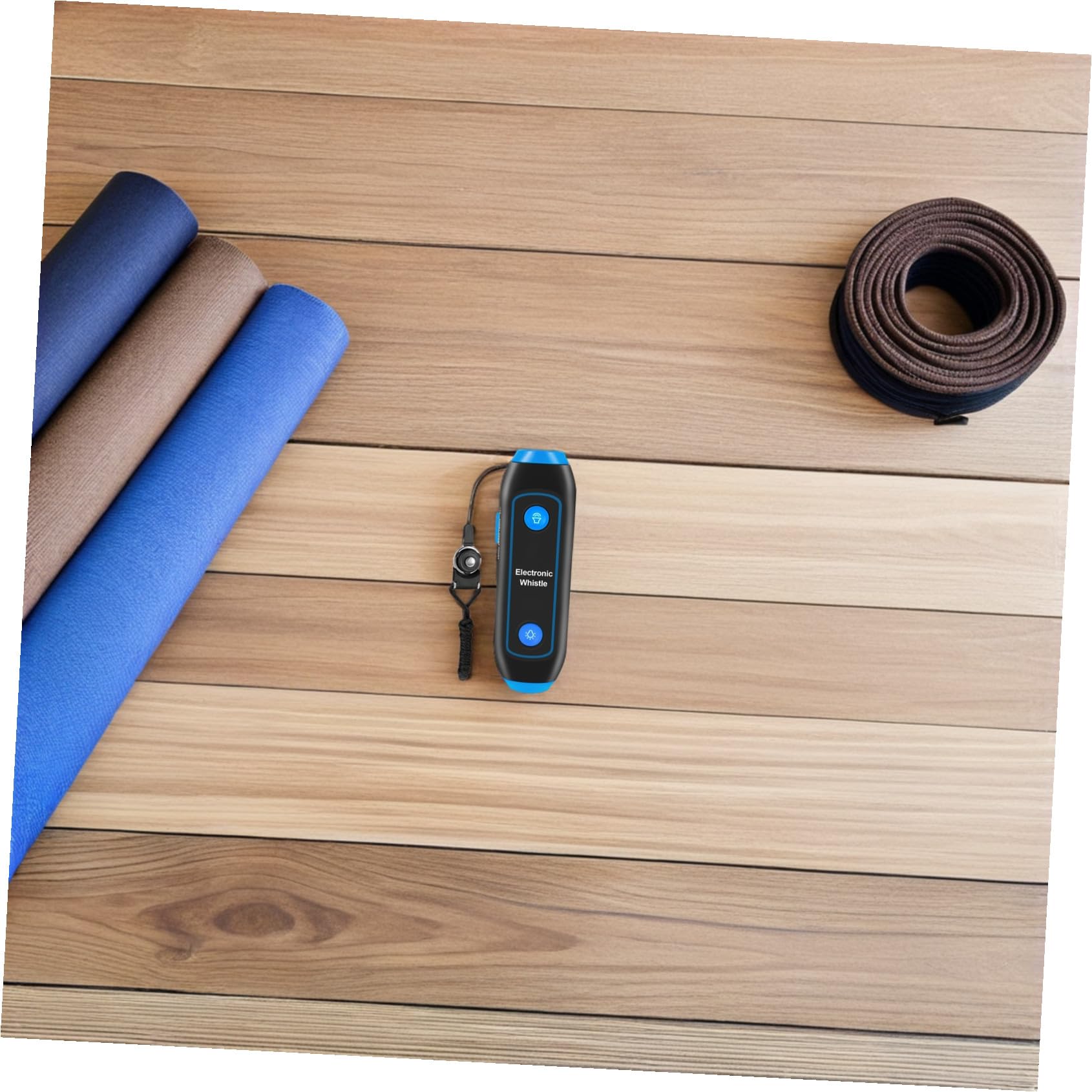 MAGICLULU Sifflet Électronique D'arbitre avec Lumière Sos LED et Cordon, Abs Solide, Signal d'urgence pour Sports et Randonnée en Plein Air, Sécurité et Entraînement