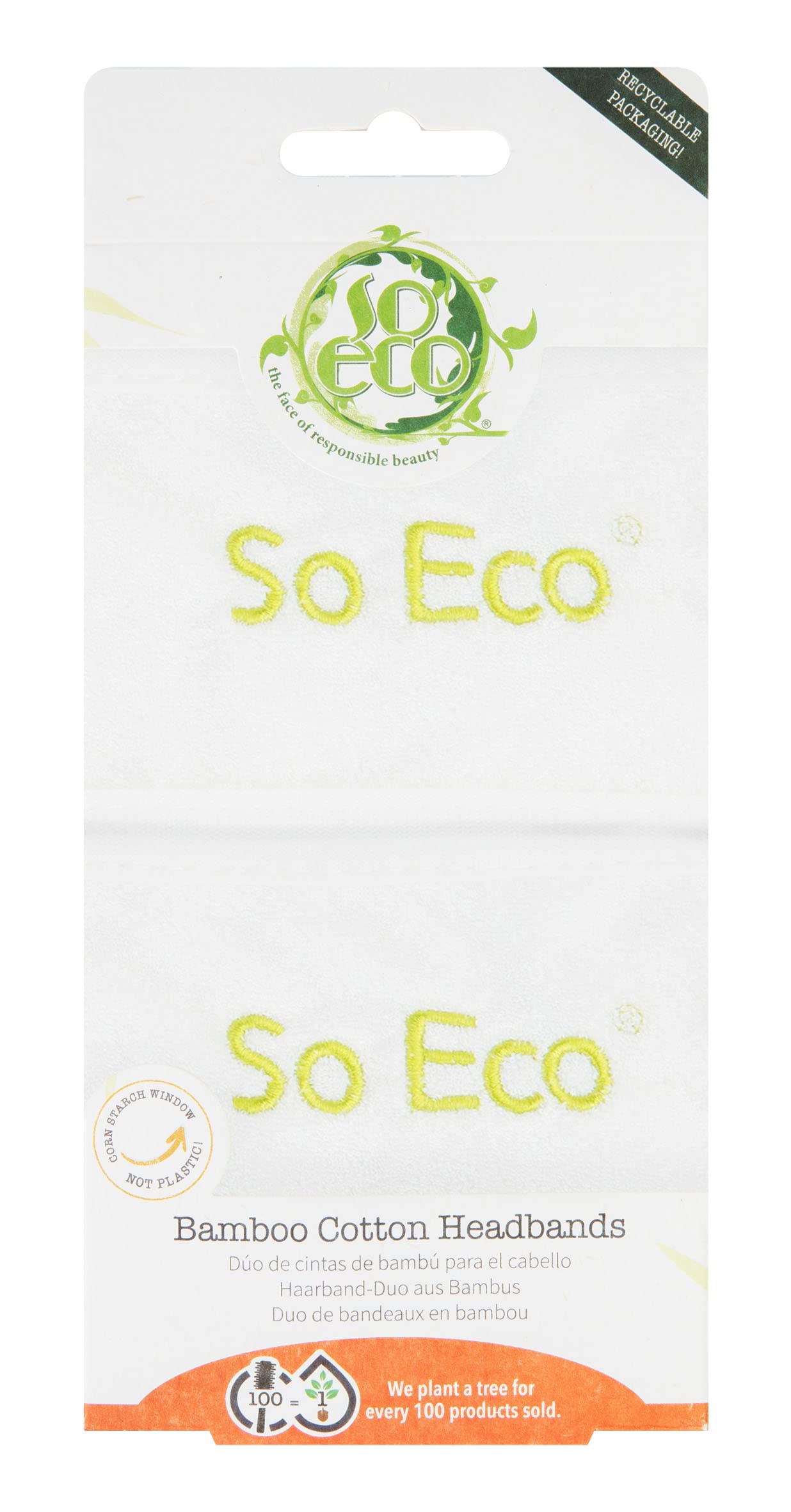 So Eco Unisex Bamboo Headband Duo