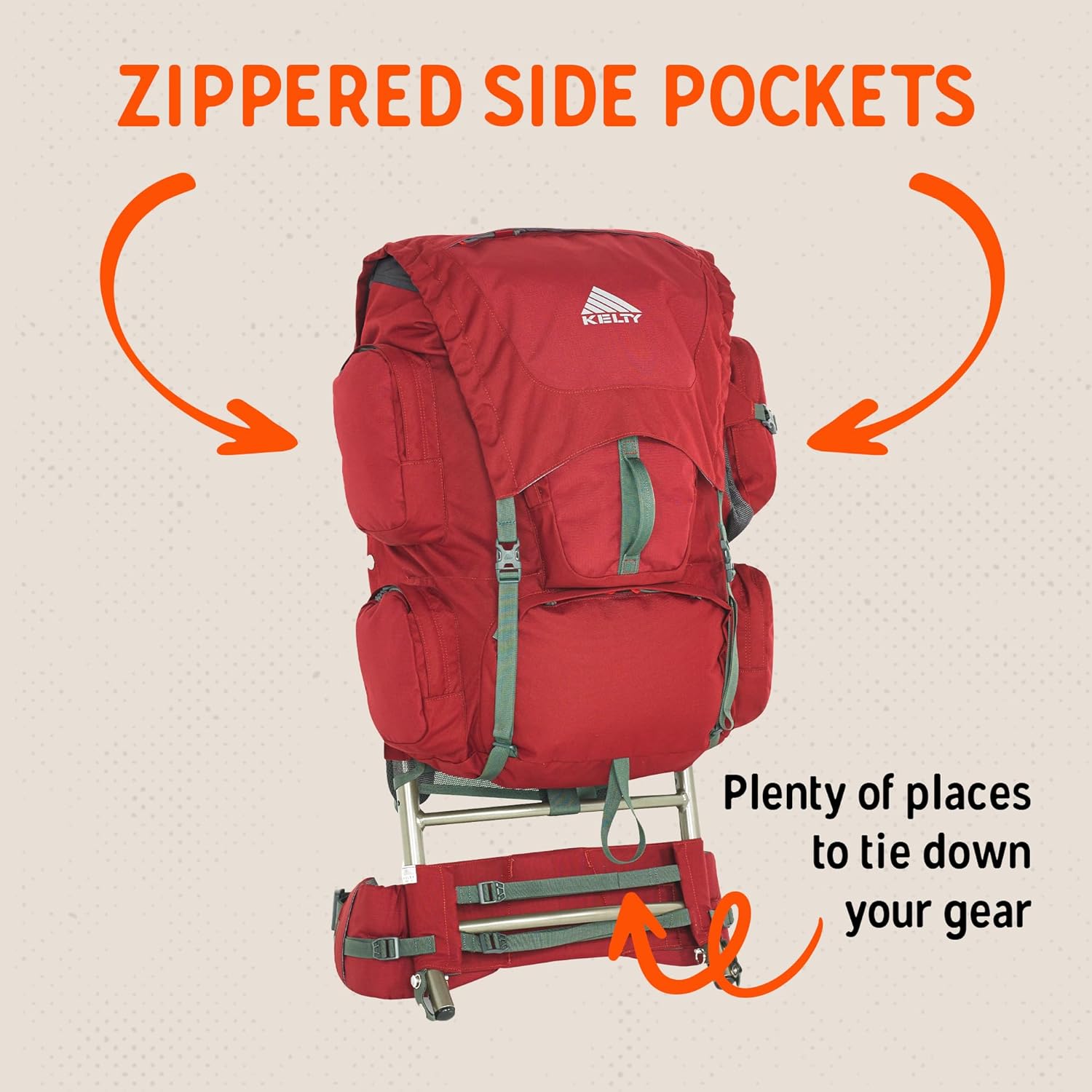 Kelty, Trekker 65L Backpack