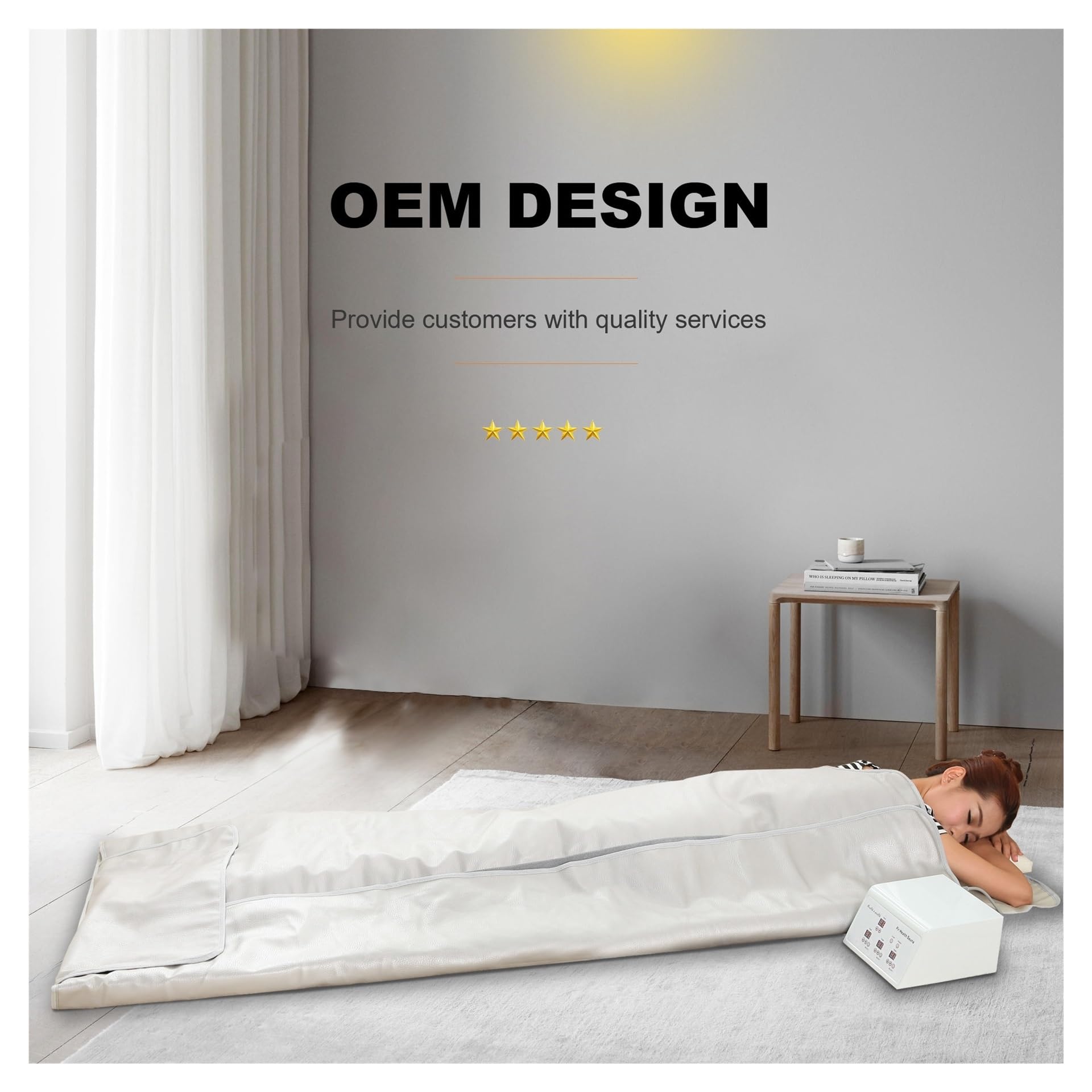 Sauna da casa, Coperta for sauna a infrarossi lontani, coperta for sauna FIR a 3 zone for la perdita di peso for la forma fisica dimagrante di sicurezza for donne